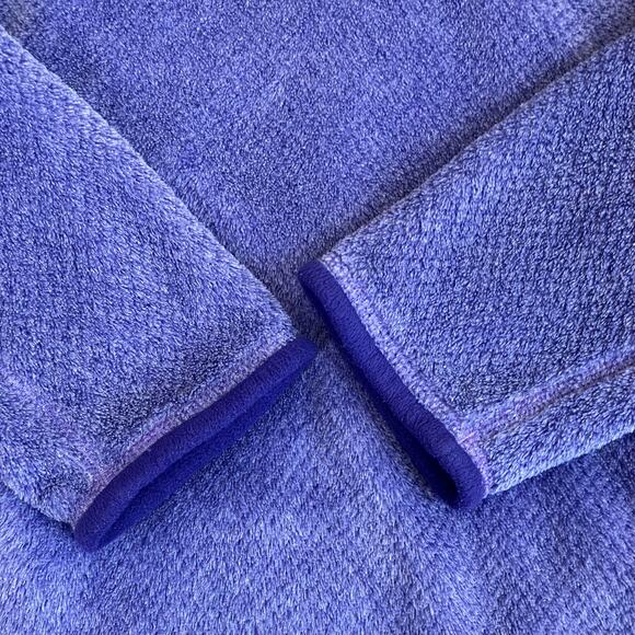 Patagonia Wmns Sz M Re-Tool Snap-T Pullover Brushed Fleece in Purple Violet - Picture 11 of 16